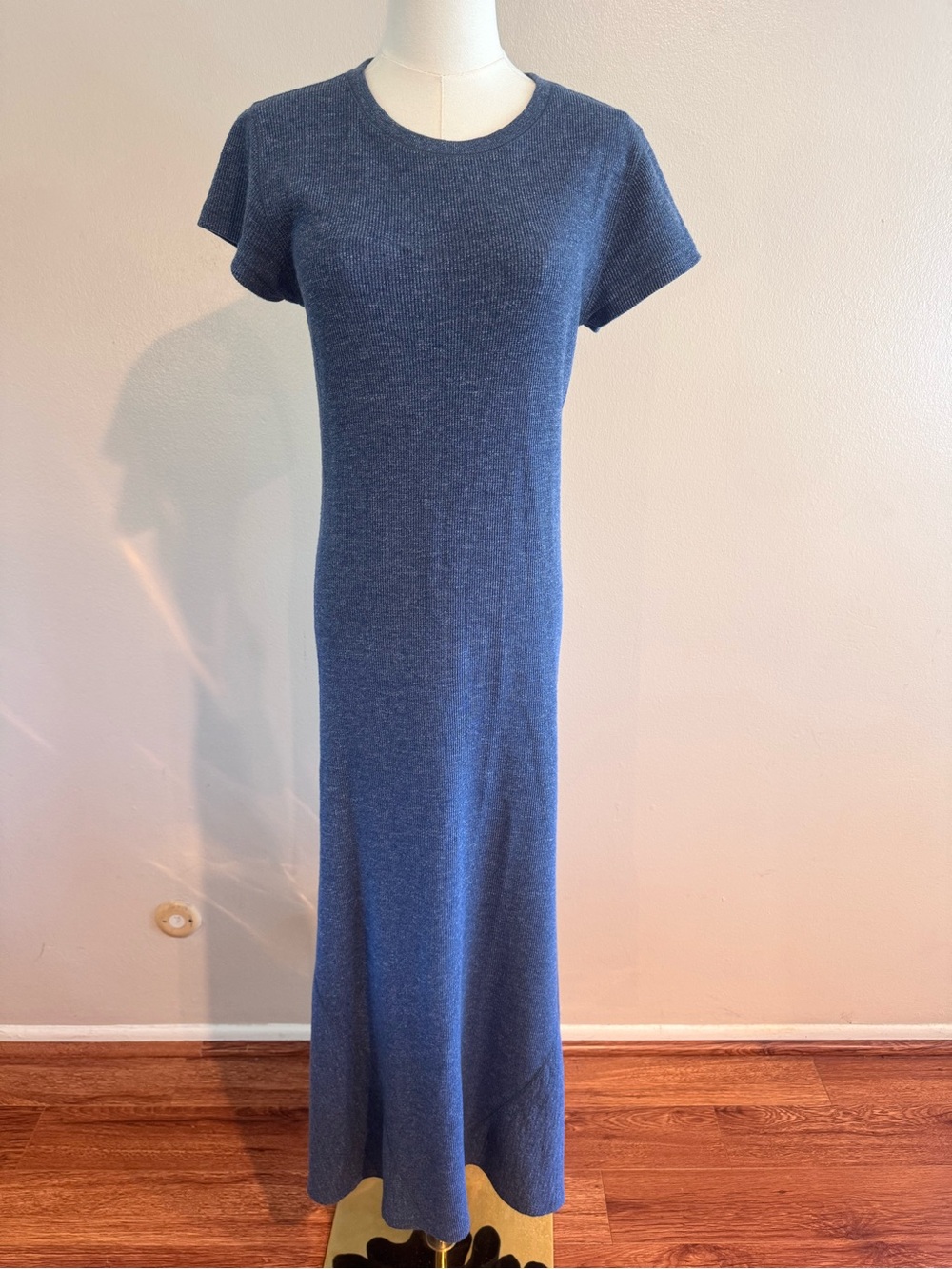 Polo Ralph Lauren 100% Cotton Short Sleeve Flowy Maxi Dress Western